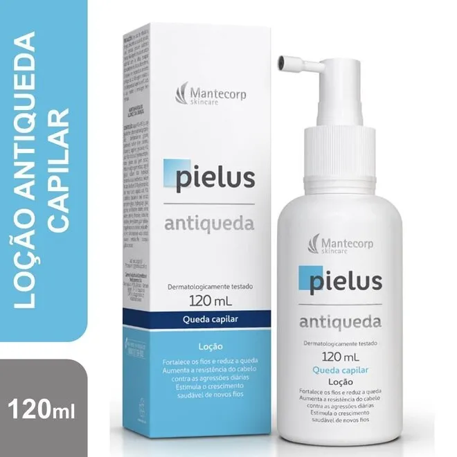 Loção Antiqueda Pielus Mantecorp com 120ml