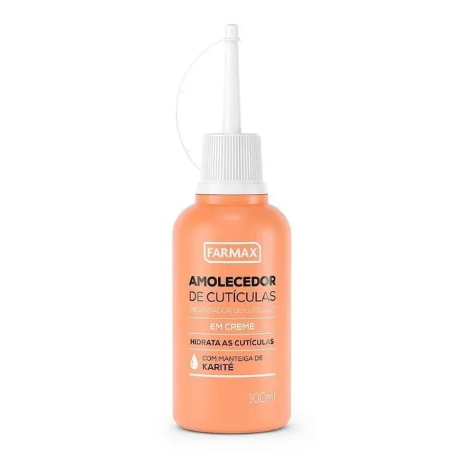 Amolecedor de Cuticulas em Creme 100ml - FARMAX