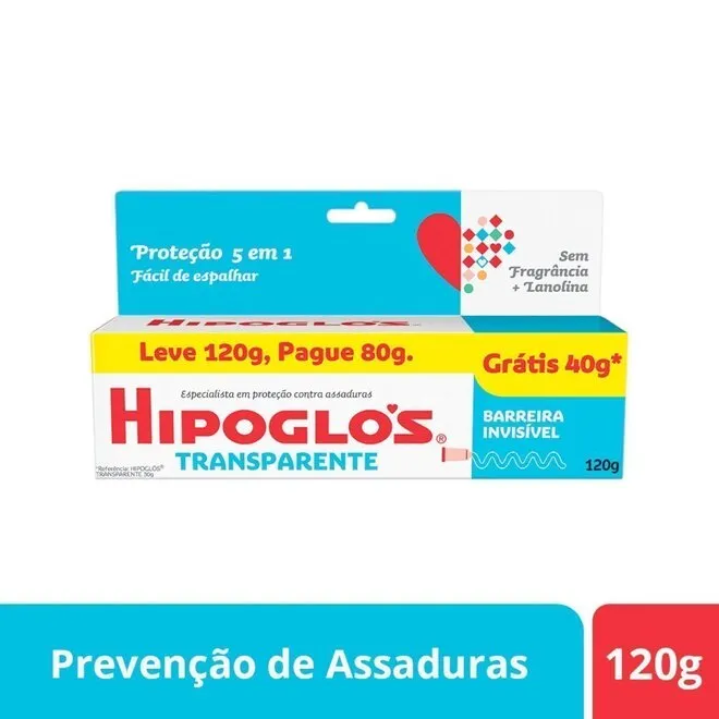 Pomada Hipoglos Transparente 120G