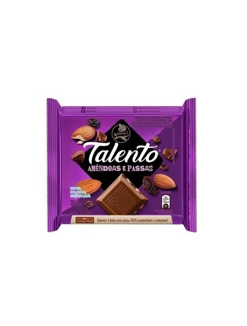 Chocolate Talento Amendoas 25g - GAROTO