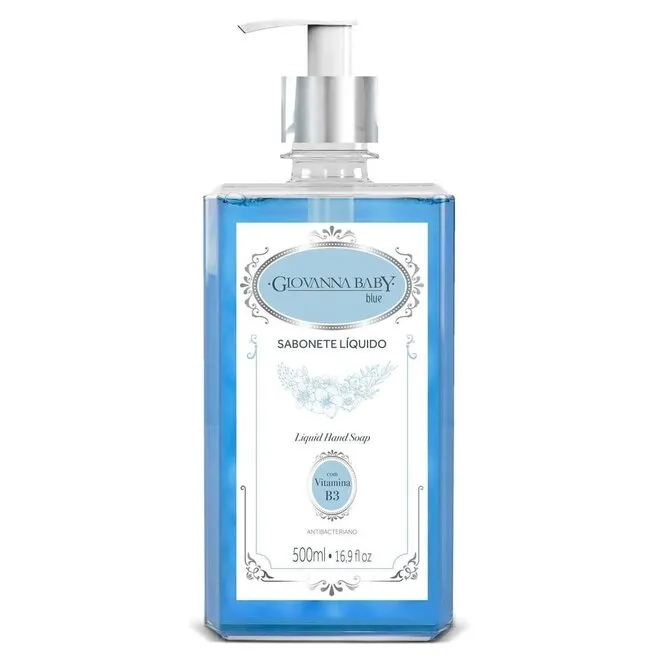 Sabonete Giovanna Baby Liquido Blue 500 ml