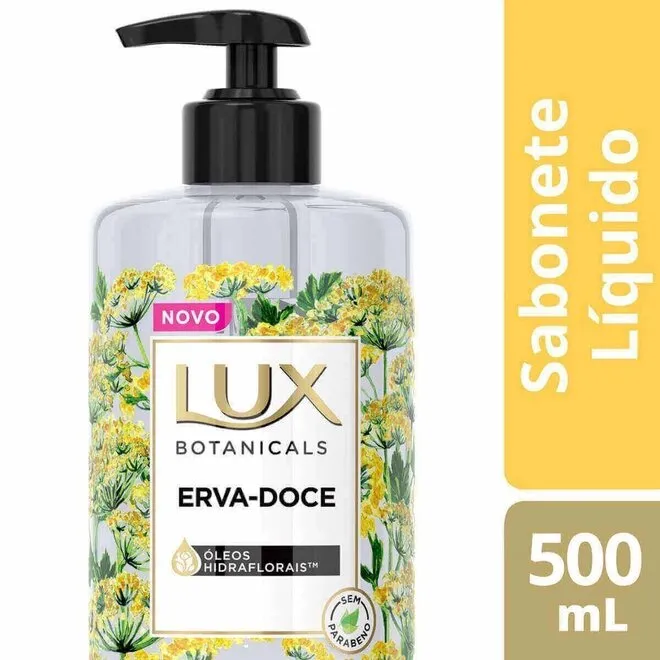Sabonete Líquido Lux Botanicals Erva-Doce 500ml
