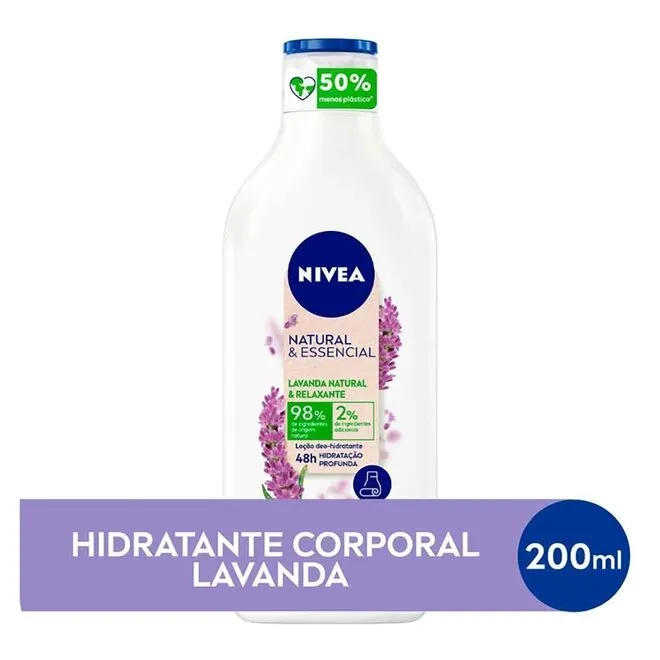 Nivea Loção Hidratante 200ml Lavanda - Kimi