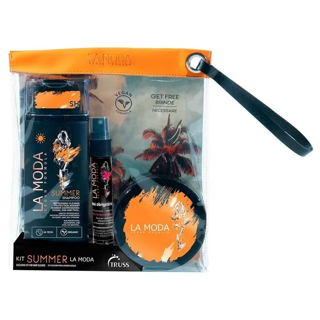 Kit Summer La Moda Shampoo300ml+Máscara180g+Uso Obrigat30ml
