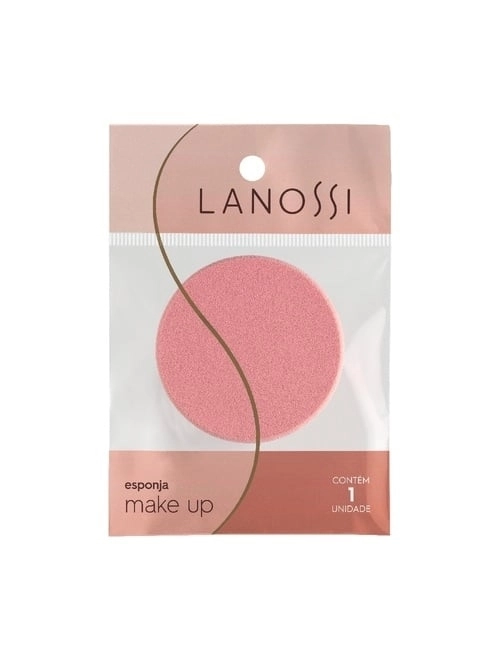 Esponja De Maquiagem Lanossi Redonda