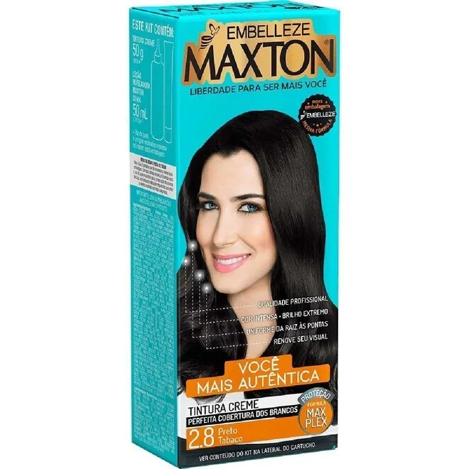 TINTA MAXTON 2.8 PRETO TAPACO
