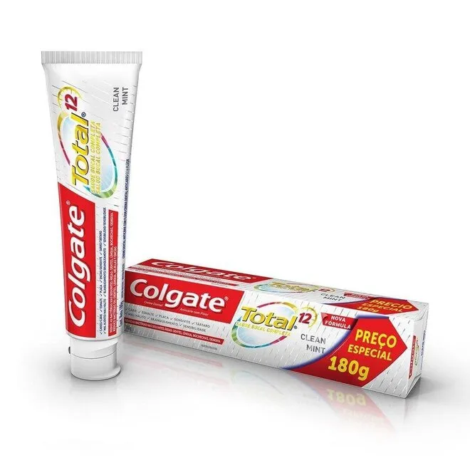 Creme Dental Clean Mint Colgate Total 12 180G
