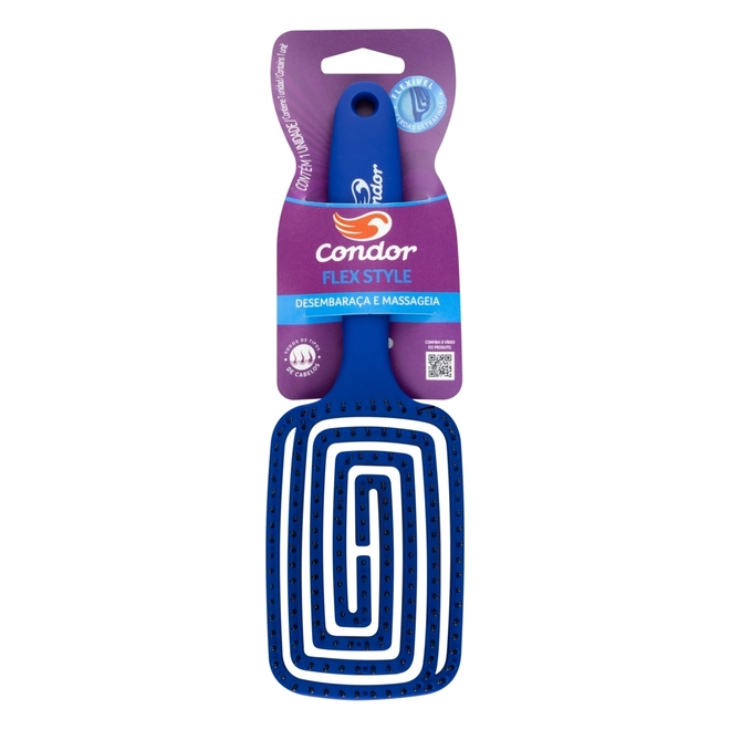 Escova para Cabelo Flex Retangular Ref: 9970 - CONDOR