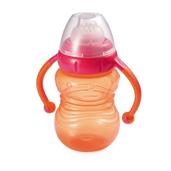 COPO C/ BEBEDOR SIL LEARN ROSA (MKD)