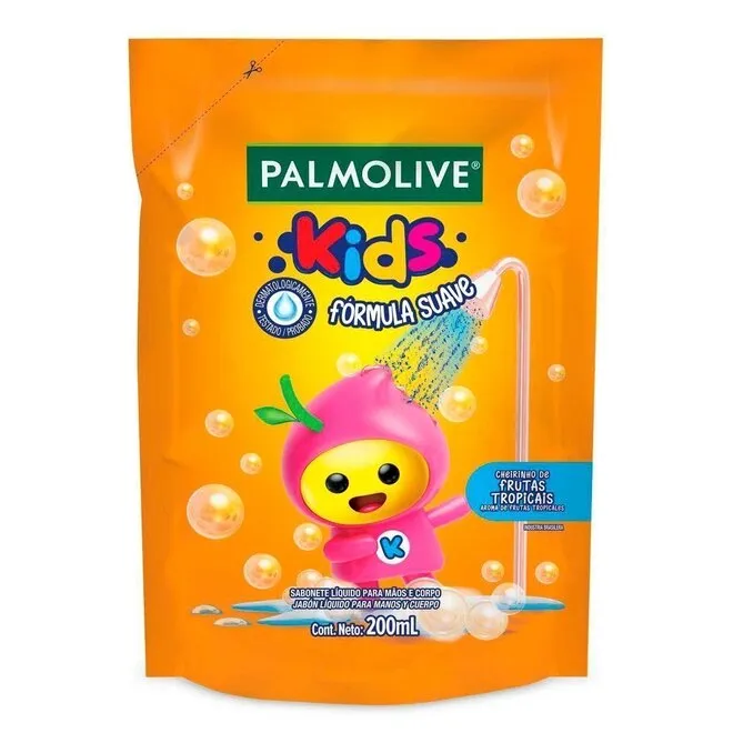 Sabonete Líquido Refil Palmolive Kids 200ml