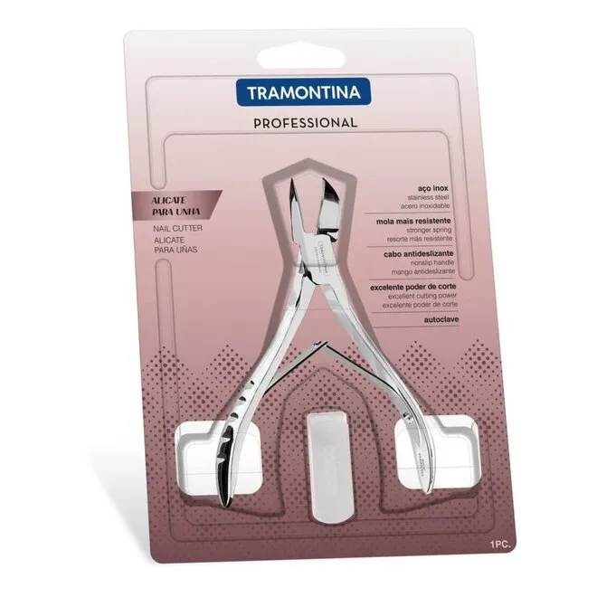 Alicate Para Unhas Tramontina Inox