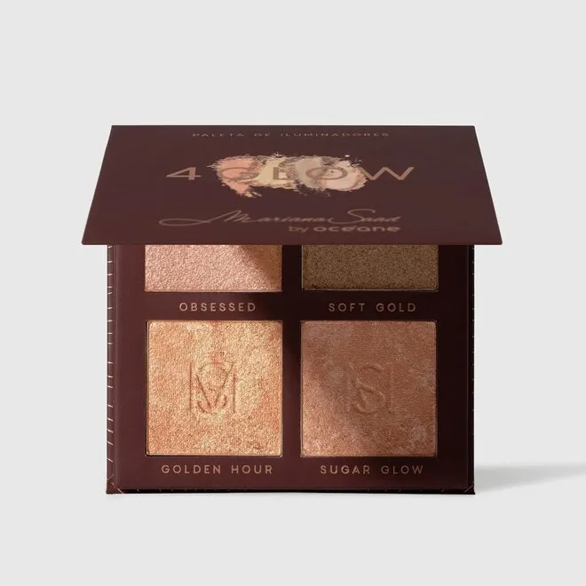 Paleta Iluminador 4 Glow - MARIANA SAAD