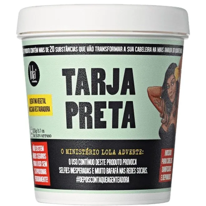 Mascara Restauradora Tarja Preta C/Querat Veg 230G