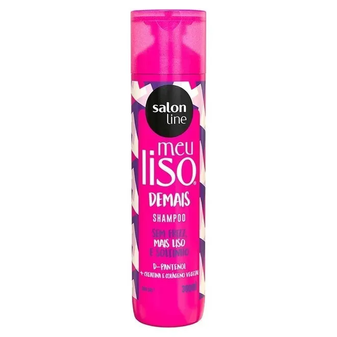 Shampoo Salon Line Meu Liso Demais 300ml