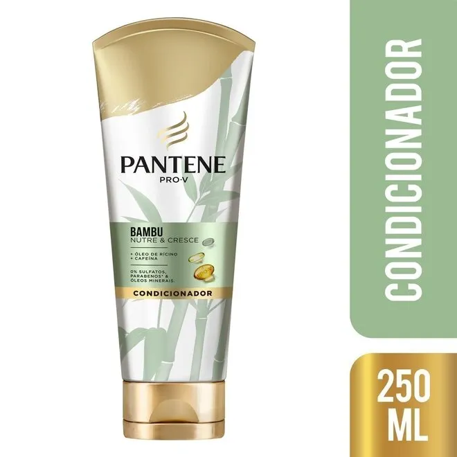 Condicionador Nutre E Cresce Bambu Pantene 250Ml