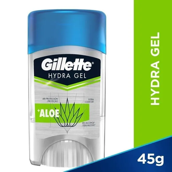 Desodorante Antitranspirante Gillette Hydra Gel Aloe 45G