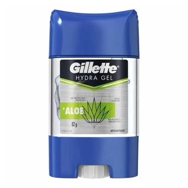 Desodorante Gel Antitranspirante Gillette Hydra Gel Aloe 82g