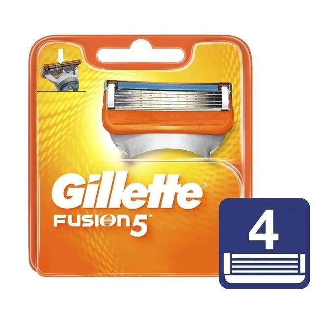 Carga Fusion5 4 unidades - GILLETTE