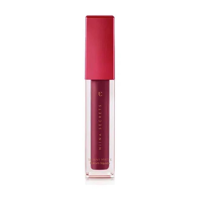 Batom Líquido Niina Secrets Skinny Matte Vinho Jasmin 4ml