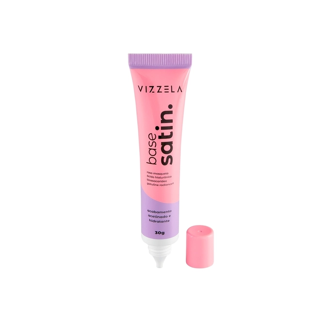 Base Líquida Satin Cor 12 - Vizzela 30G