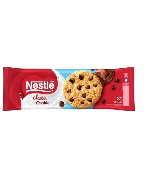 Biscoito Cookie Nestlé Classic Baunilha 60g