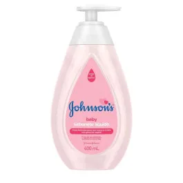 Sabonete Líquido Infantil Johnson's Baby Hidratante Pink 400ml