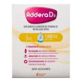 Vitamina D - Addera D3 Gotas 1.000UI - 5ml