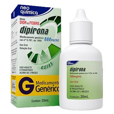 Dipirona sodica 20ml neo quimica