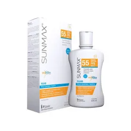 Protetor Solar Sunmax Fluid FPS55 120ml
