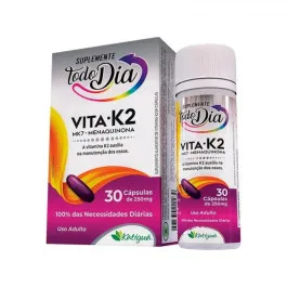 Vitamina K2 Katiguá - K2 149mcg MK-7 - 30 Cápsulas Gelatinosas