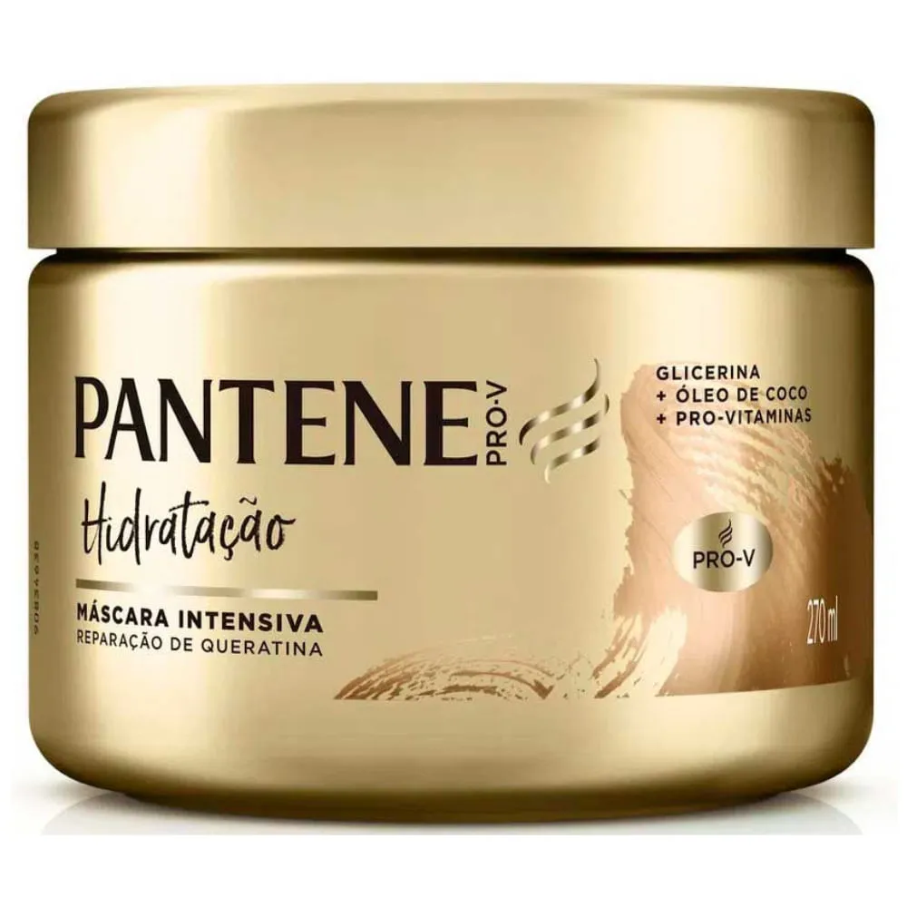 Máscara De Tratamento Capilar Pantene Pro V Hidratação 270ml