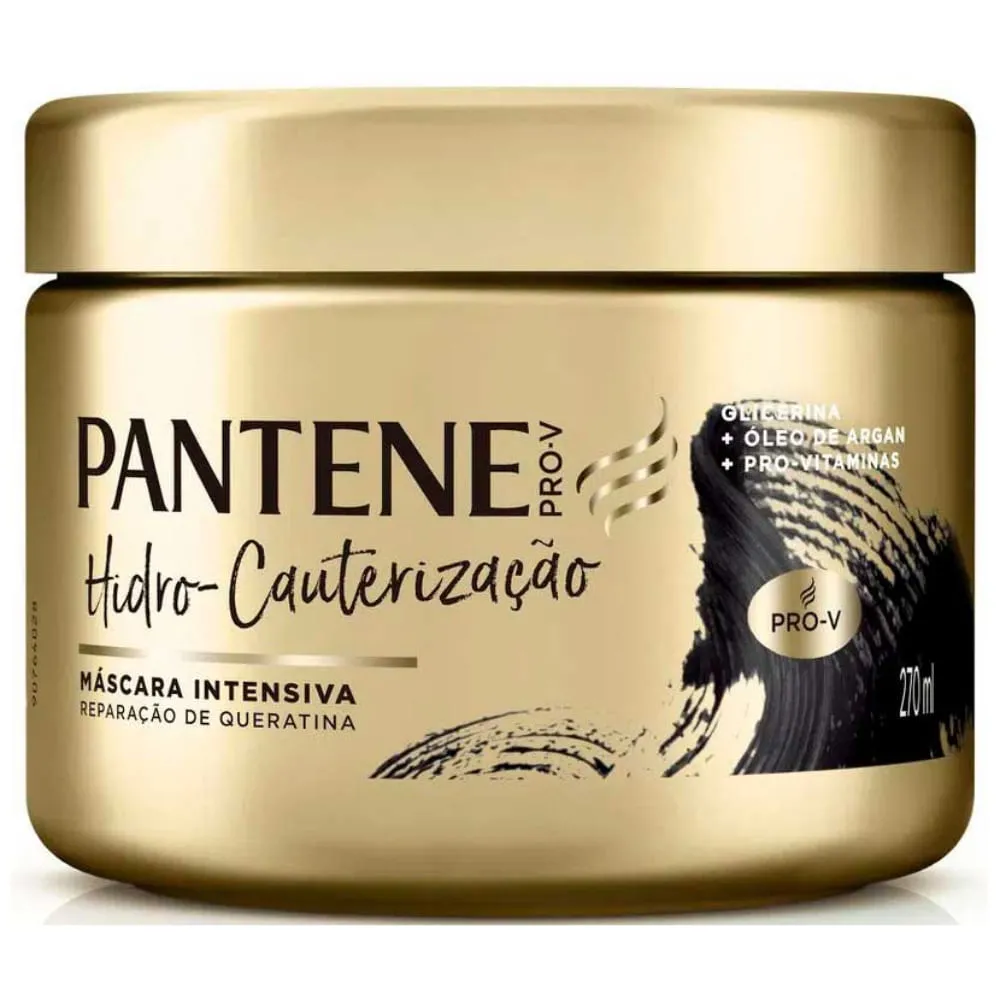 Máscara De Tratamento Capilar Pantene Hidro-cauterização 270ml