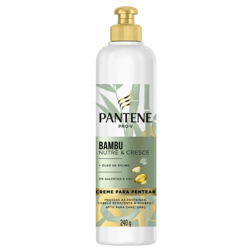 Creme De Pentear Pantene Pro-v Bambu 240g
