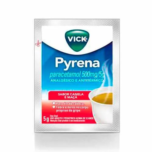 Vick Pyrena Canela E Maçã Pó Para Solução Oral 1 Envelope De 5g