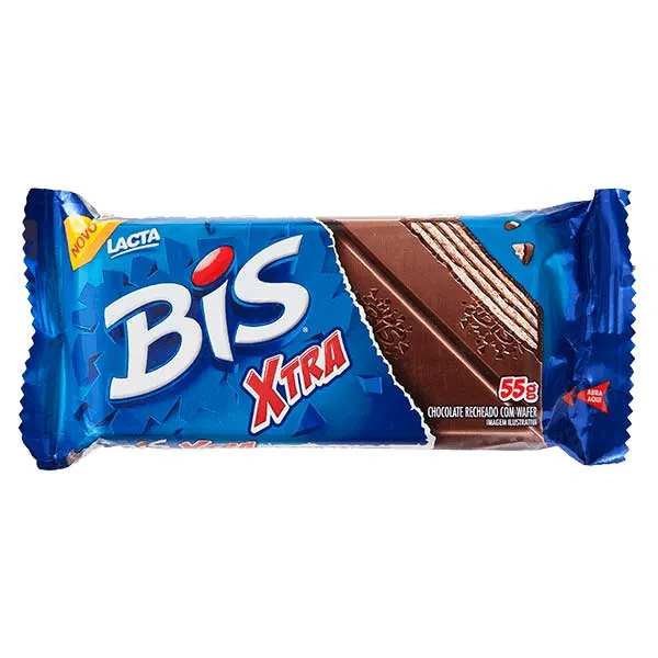 Chocolate Lacta Bis Xtra Ao Leite 45g