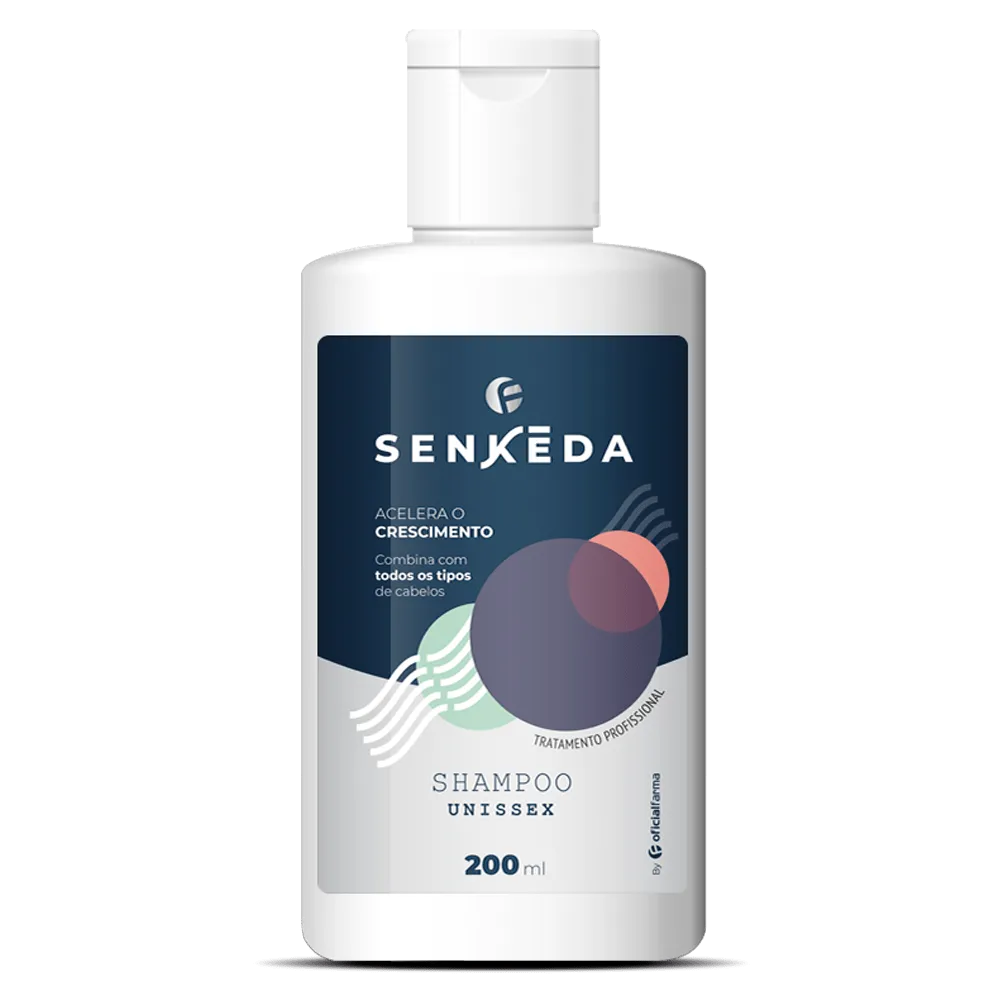 Shampoo Unissex Para Crescimento Capilar 200 ml SENKEDA