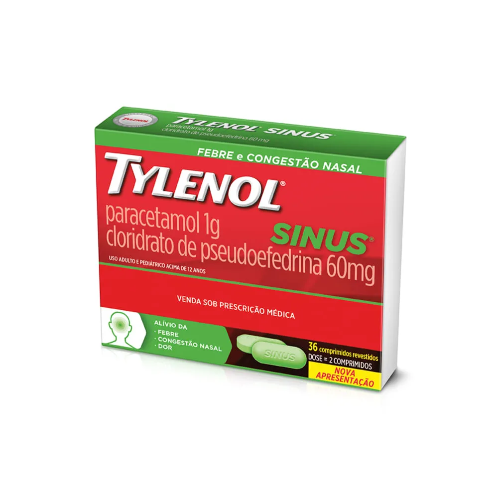 tylenol sinus 36cpds