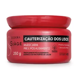 Máscara Capilar Siàge Cauterização dos Lisos 250g