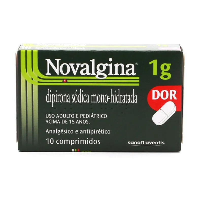novalgina 1gr 10cpds
