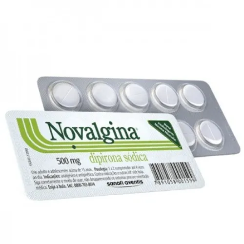 novalgina 500mg c/10 novalgina 500mg
