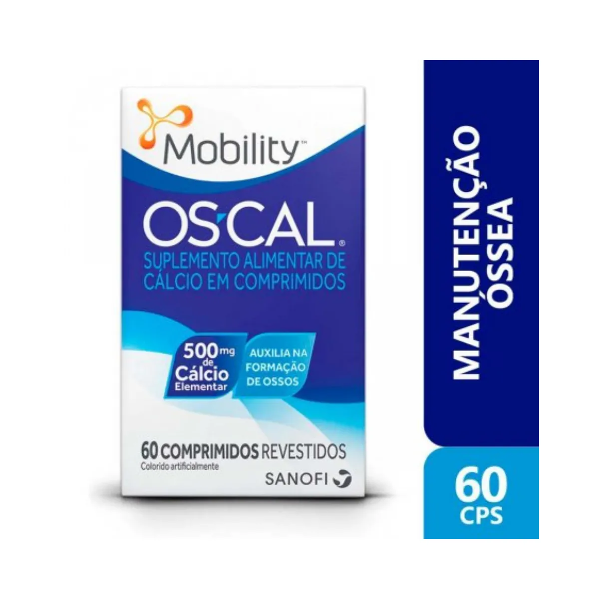 mobility os-cal 500mg 60 comprimidos