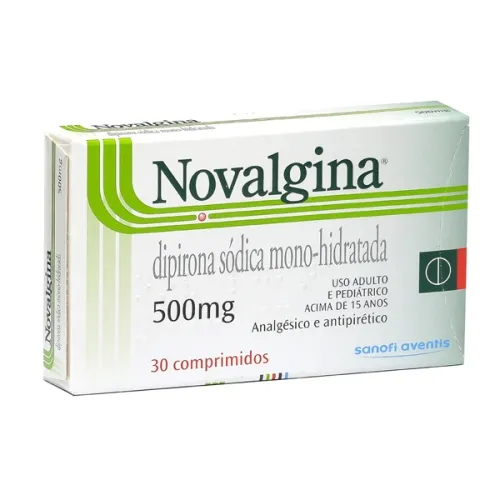 novalgina 500mg 30cpds