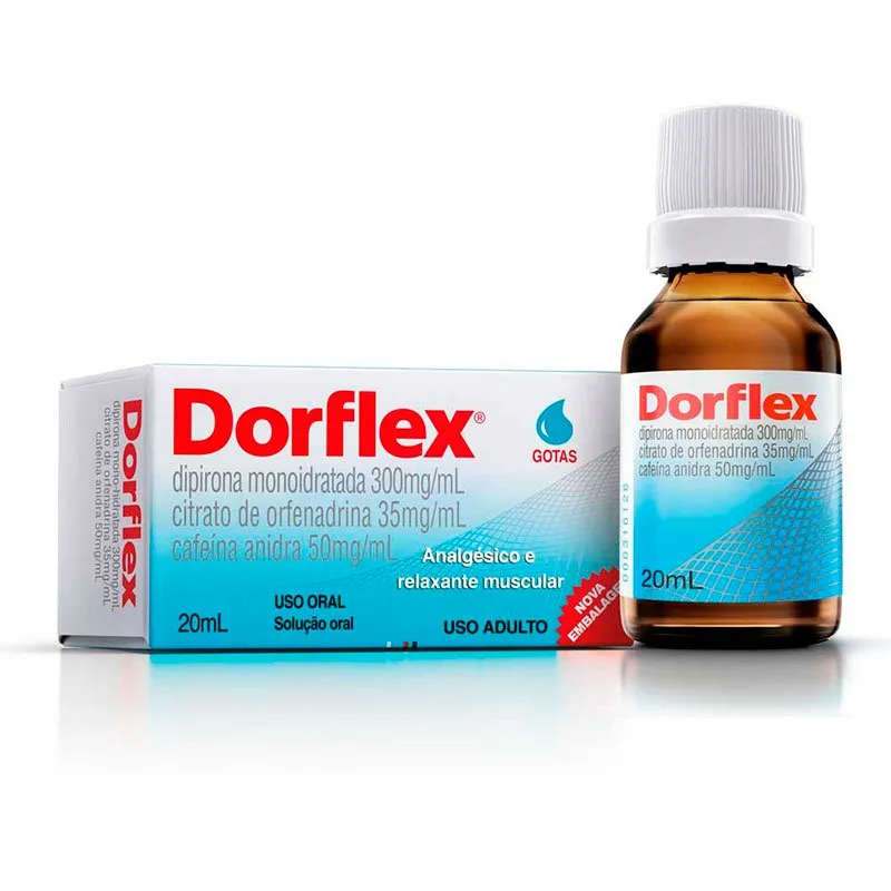 dorflex gotas 20ml