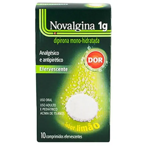 novalgina 1gr 10cpds efervescente novalgina 1gr