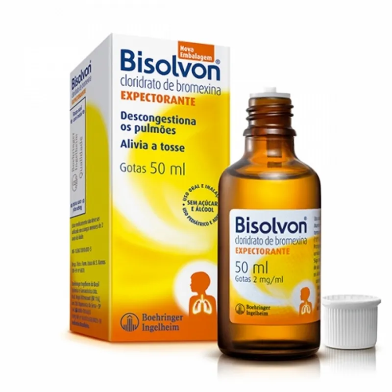 bisolvon 2mg/ml solucao oral gotas 50ml