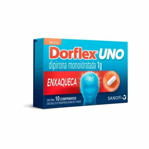 dorflex uno 1g 10cpds