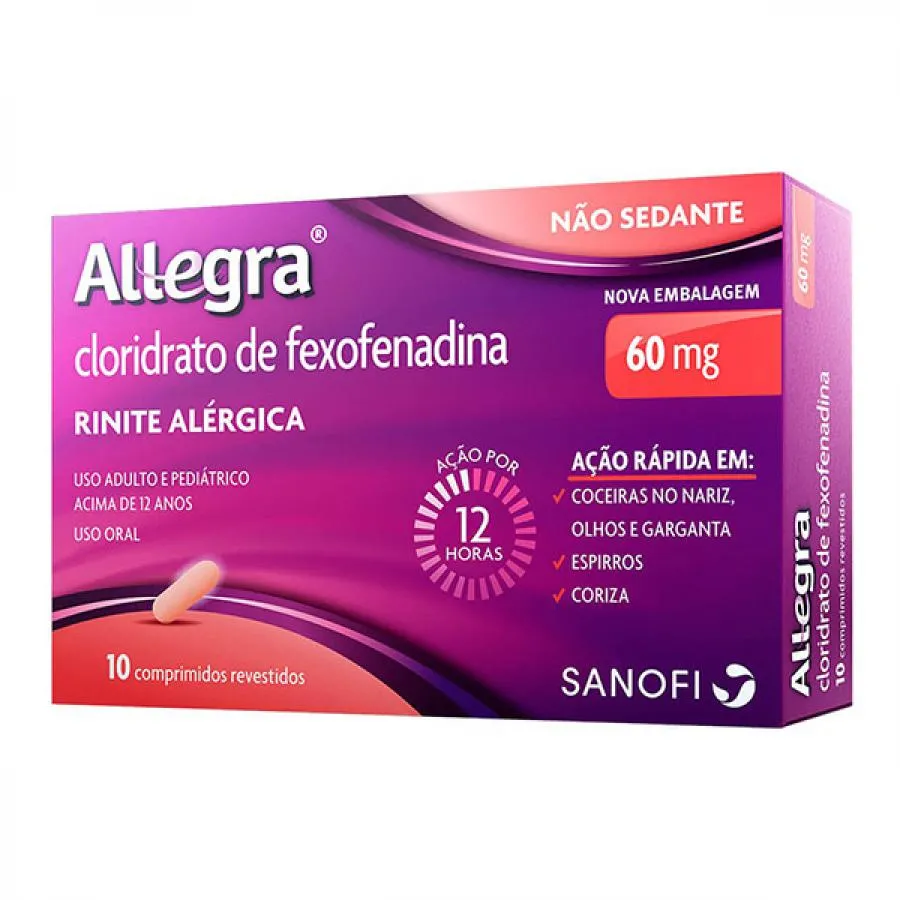 allegra 60mg 10cpds