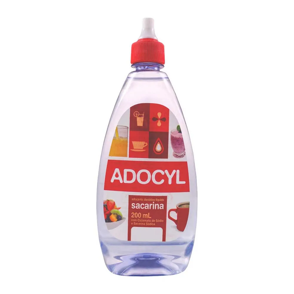 Adoçante Dietético Líquido Sacarina Adocyl 200ml
