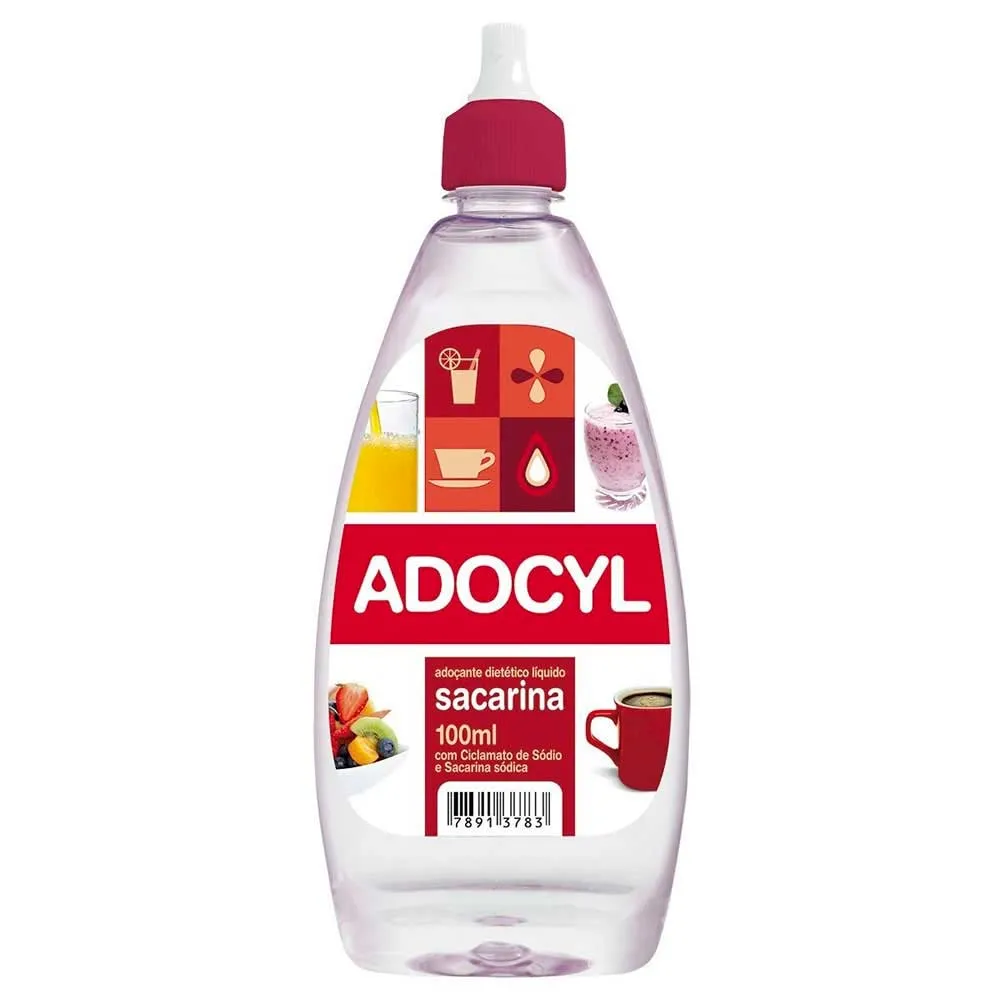 Adoçante Dietético Líquido Sacarina Adocyl 100ml
