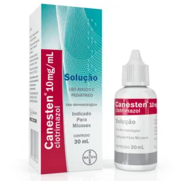 Antimicótico Canesten 10mg Solução Tópica 30ml